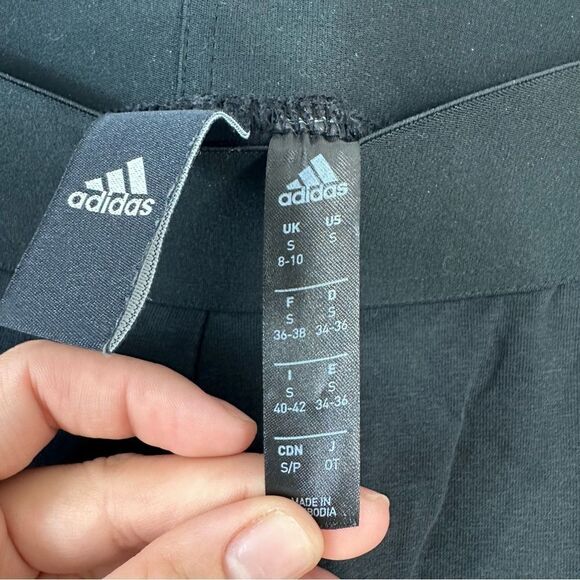 Adidas Badge of Sport Leggings in Black Size S - Picture 4 of 8